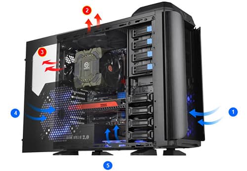 Thermaltake Armor Reve Gene Black ATX Mid Tower Computer Case For sale 14