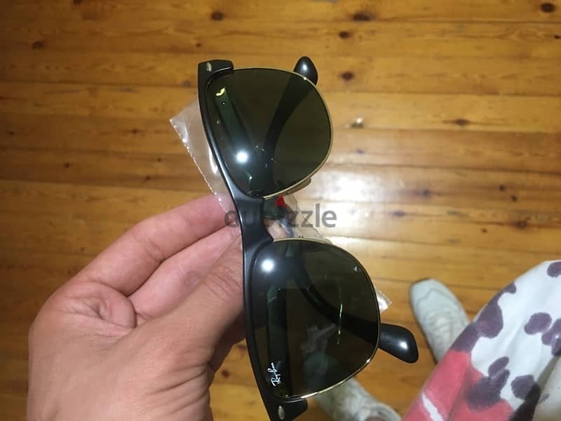Original Ray-Ban Clubmaster Sunglasses نظارة براند ريبان 7