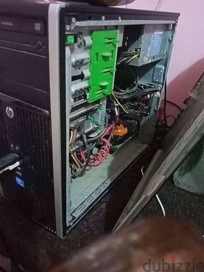 كومبيوترHP كور اى 7 جيل 3 رام 16 وكارت شاشةGTX 750TI