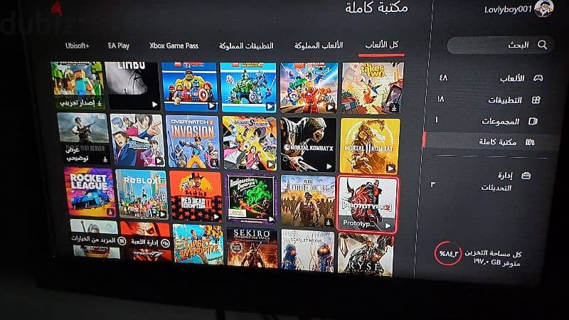 Xbox One 1T 70 GAMES owned للتبديل ب Nintendo switch 2