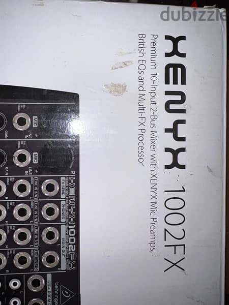 Behringer Xenyx 1002FX 3