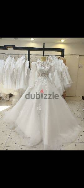 فستان زفاف ابيض 2