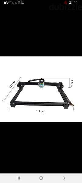 ماكينة ليزر  للبيع  استعمال شهرفقد لعدم التفرغ للنقش والحرق وليس تقطيع