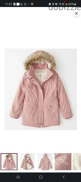 abercrombie girl coat