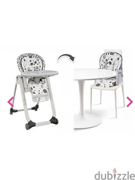 Chicco Polly Progress 5-in-1 Highchair 5