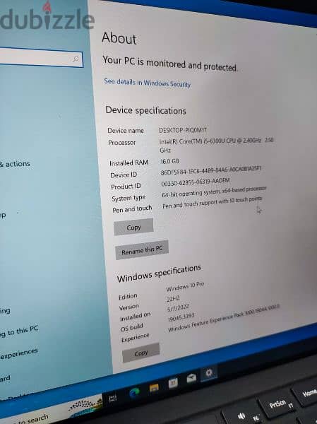 Surface Pro 4 512 ssd Ram 16gb i5 6th 4