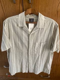H&M linen shirt size medium (may fits large) 0