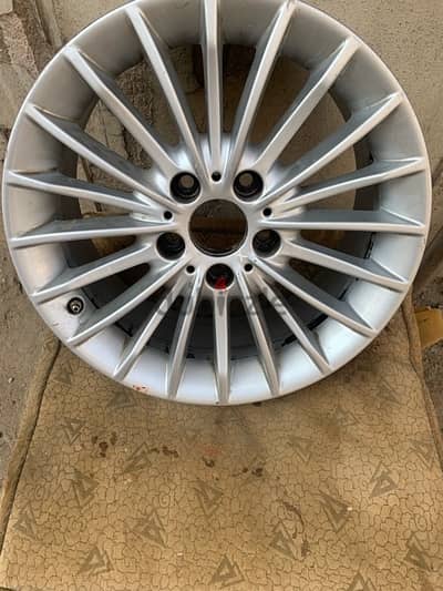 An Alloy sport  wheel for BMW Model 2017