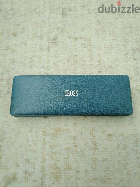 قلم جاف cross made in Ireland فضي 4