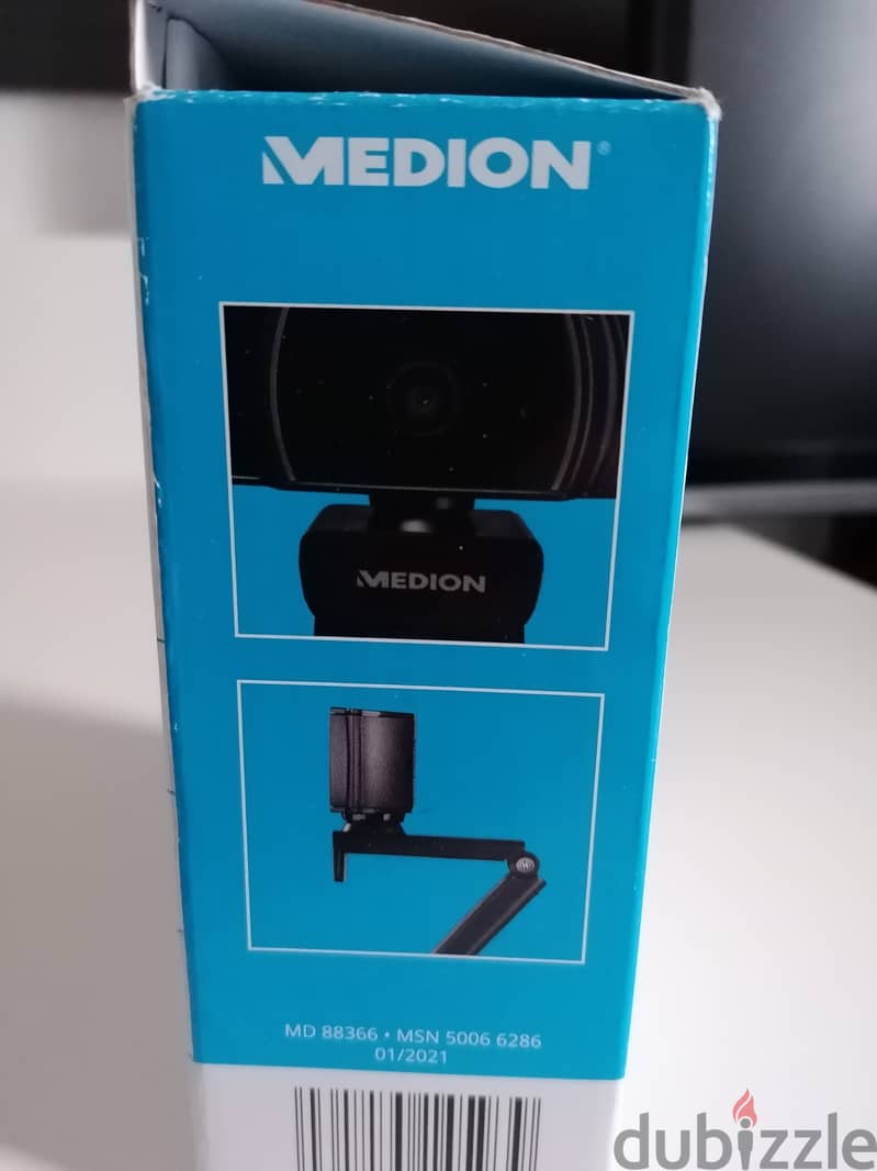 ويب كام من ألمانيا ميديون عال الجودةMedion Webcam HD1080p w microphone 1