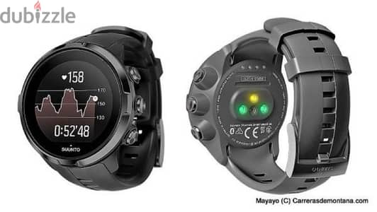 smart watch (Suunto Spartan HR & chest strap)