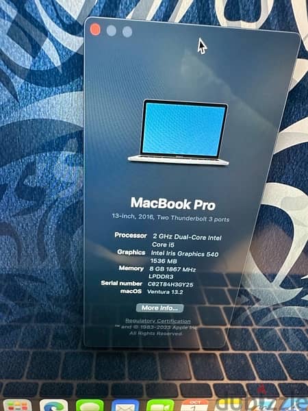 Macbook Pro 13inch 2016 1