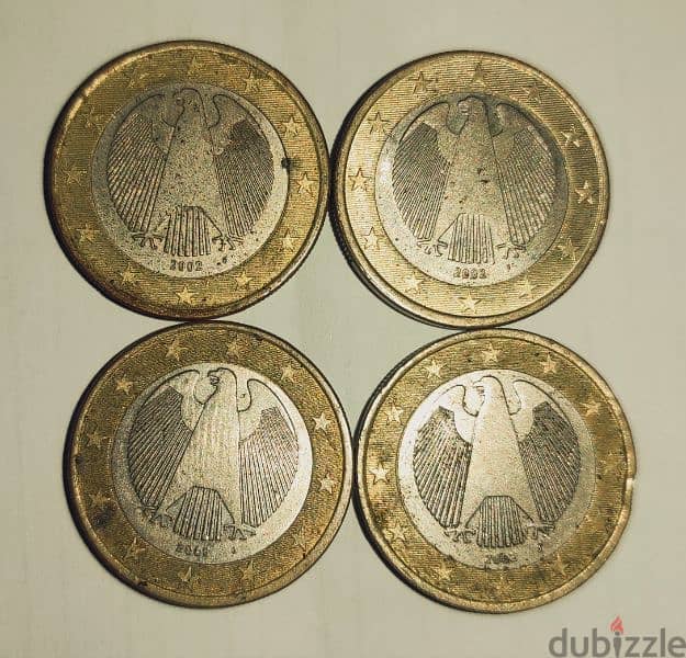 1 euro 2002. f 1