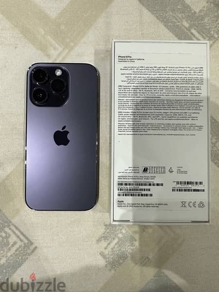 iPhone 14 pro deep purple 1