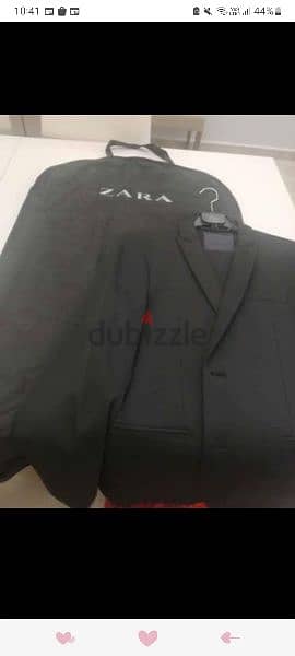 بدله zara جديده تماما واحده البليزر مقاس ٤٠ والبنطلون ٤٢ 4