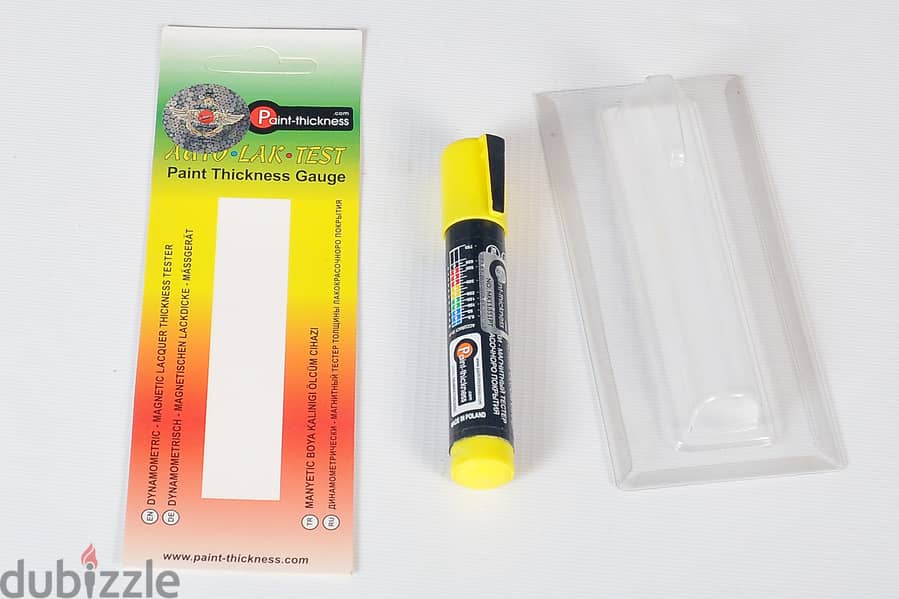 قلم سميك بدون فرملة مكتوم بولندى اصلى بالعلامة الماءية Paint Thickness 4