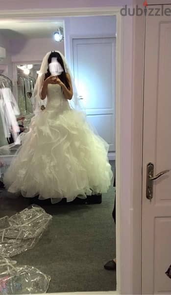 wedding dress فستان فرح 3