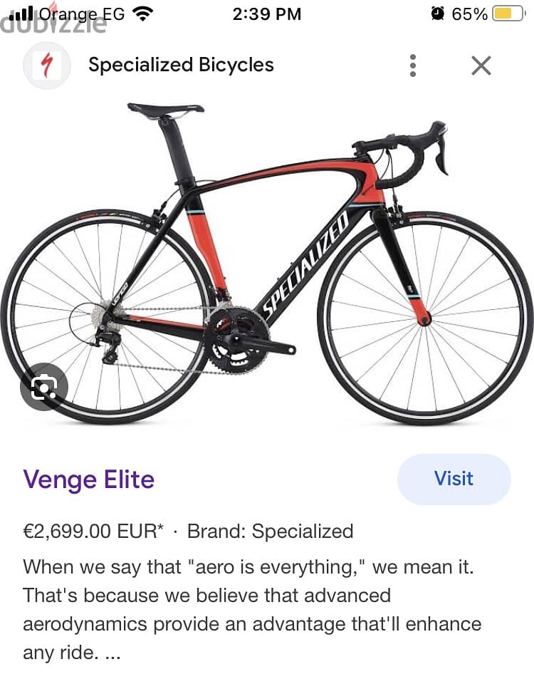 specialized venge elite 2019 Original Full carbon - Bicycles