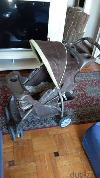 عربية أطفال (ماركة Graco امريكي )baby stroller 3