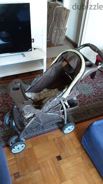 عربية أطفال (ماركة Graco امريكي )baby stroller 4