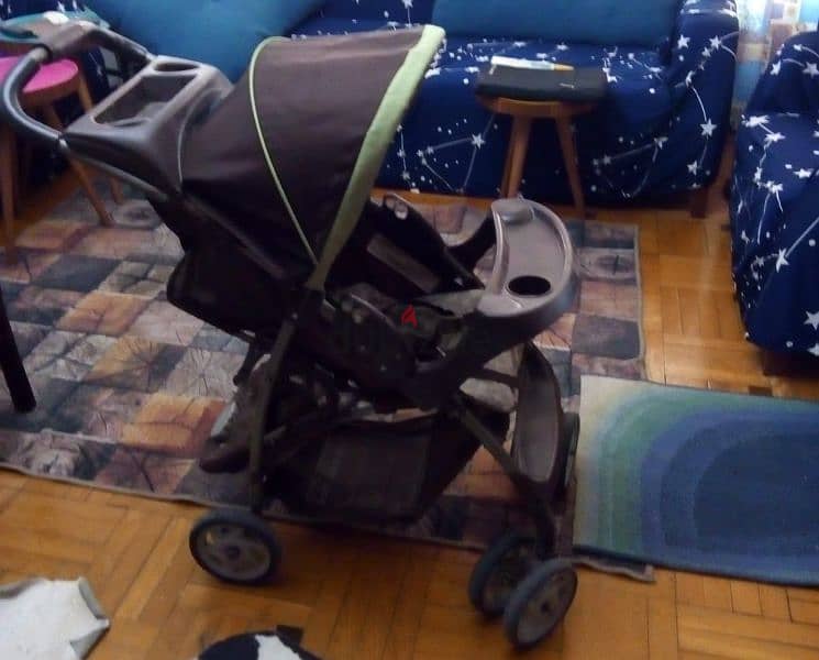 عربية أطفال (ماركة Graco امريكي )baby stroller 7