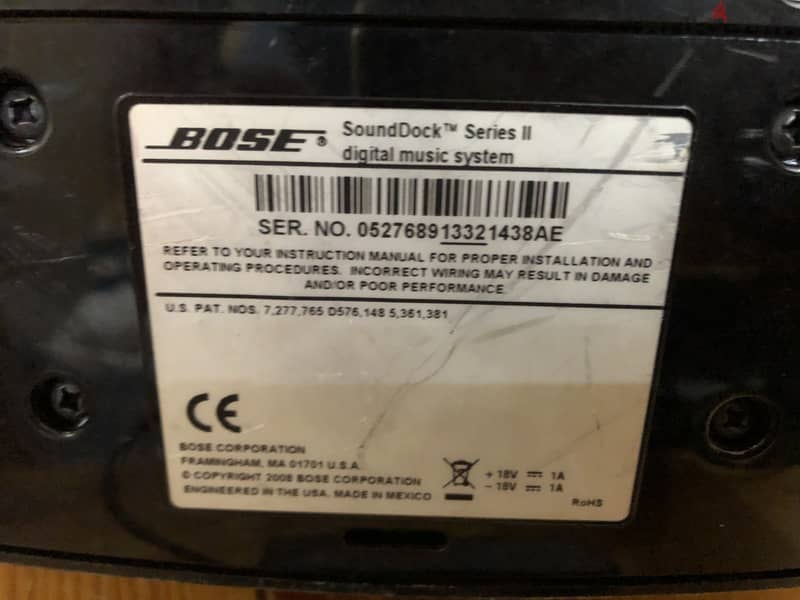 Bose Sounddock Series II Digital Music System for iPod (Black) 4