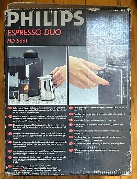 PHILIPS Espresso DOU / HD 5661 brand new for sale 1