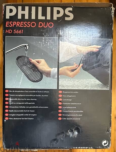 PHILIPS Espresso DOU / HD 5661 brand new for sale 2