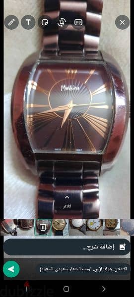 Montana Original Swiss watch For Men