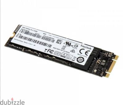 Ssd m. 2 128GB SANDISK هاردات ١٢٨ جيجا بحاله ممتازة m2