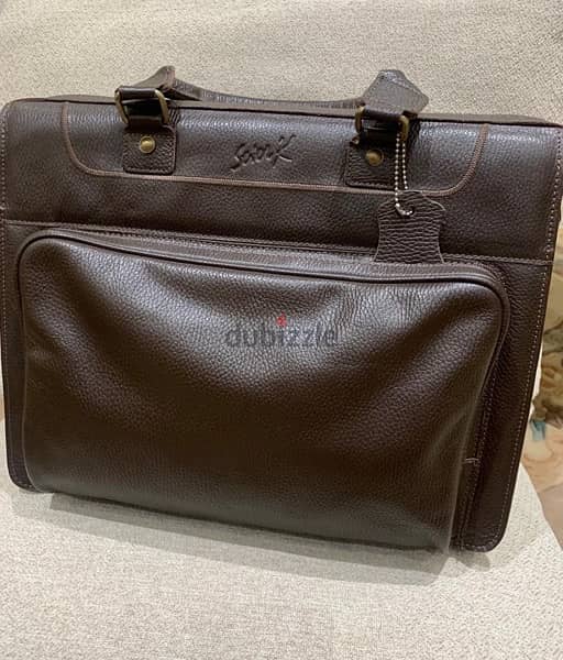 genuine leather laptop bag 1