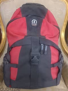 Tamrac DLSR Camera Bag/Backpack Red And Black Padded 0