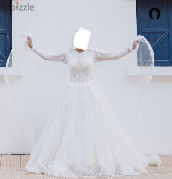فستان فرح  wedding dress from malton bridal متقفل 1