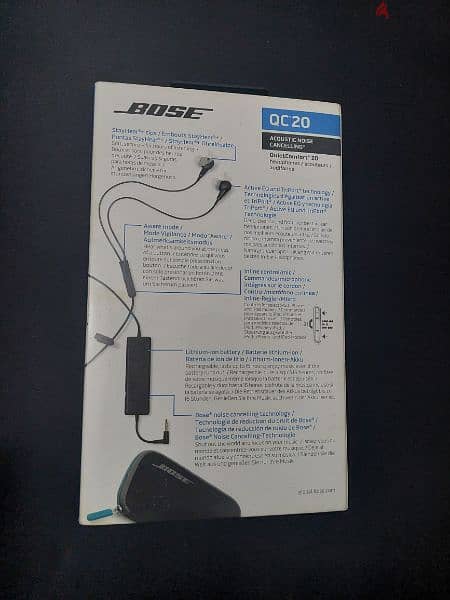 سماعة BOSE QC20 اصليه جديده للبيع 4