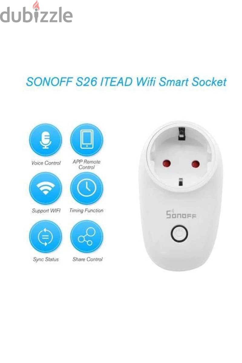 sonoff s26 wifi plug 1