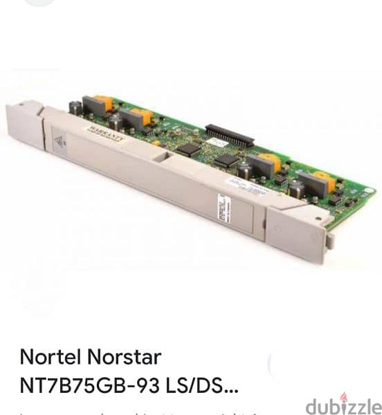 Nortel networks norstar fiber Modular digital tel. systemنورتل 3
