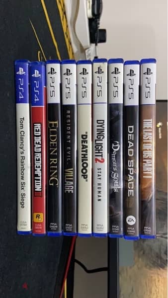 ps5&ps4 used games for price call me 1