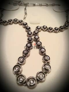 Victorian Diamond Tennis necklace عقد من الماس