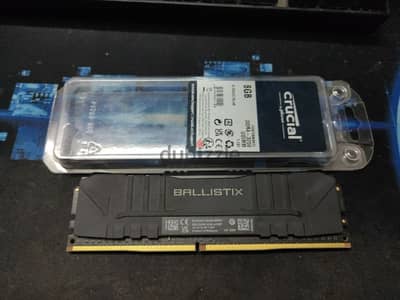 Ram Crucial Ballistix 8GB 3200hz