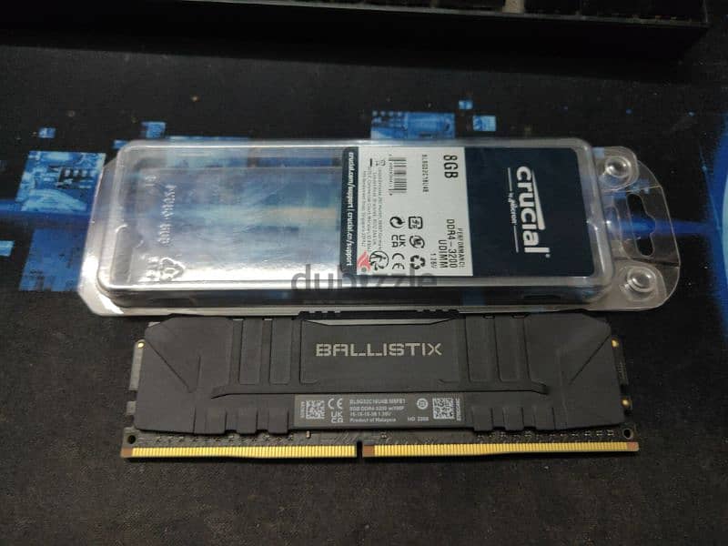 Ram Crucial Ballistix 8GB 3200hz 0