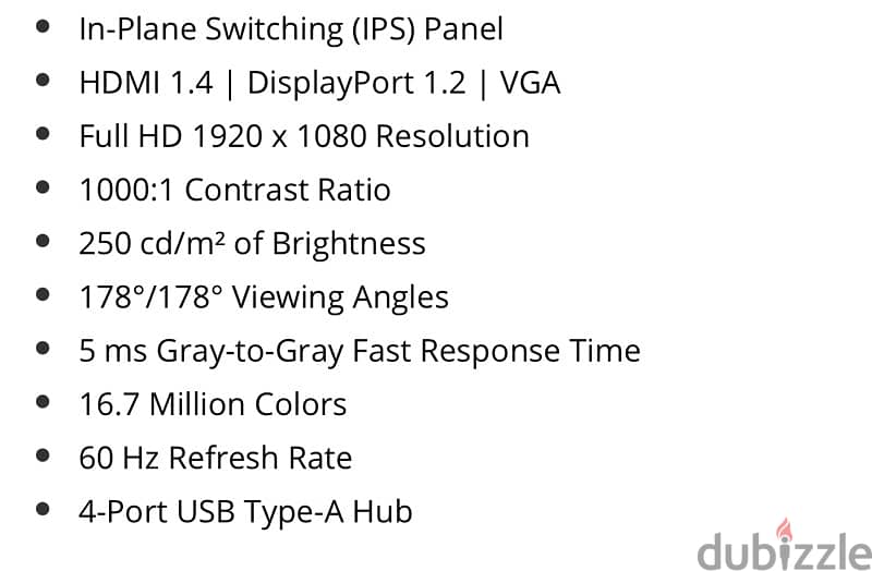 Dell p2722H monitor - شاشه ديل ٢٧ بوصه 0