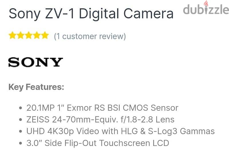 Sony ZV1 Camera + Zhiyun CRANE M3 3 Axis Gimbal Stabilizer 3