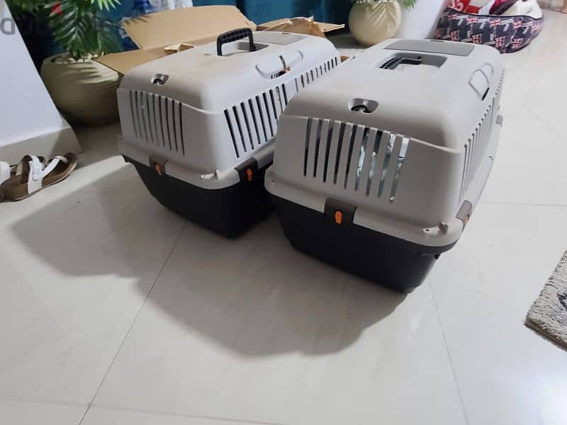 2 Pet Carriers Travel airlines approved 1