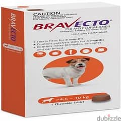Bravecto Tablet for Dogs 4.5- 10 KG 0
