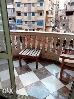 شقة للبيع في شارع البكباشي عيسوي الرئيسي 140 متر بالفرش والتكييفات 0