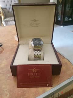 ساعه إكزوتك موديل SE03011 للبيع / Exotic Swiss Made Watch for sale 0