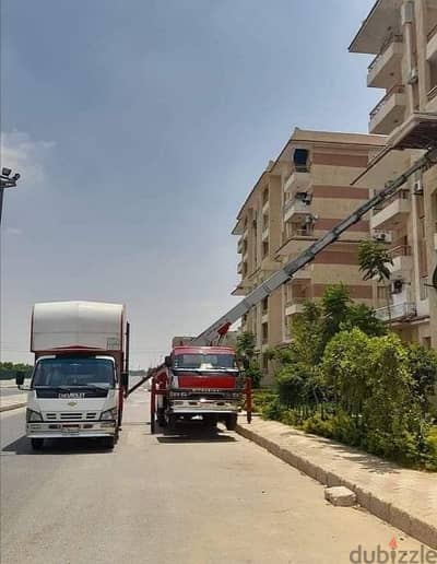 شركة العربي لنقل ورفع العفش، ونش رفع الاثاث، داخل العامرية