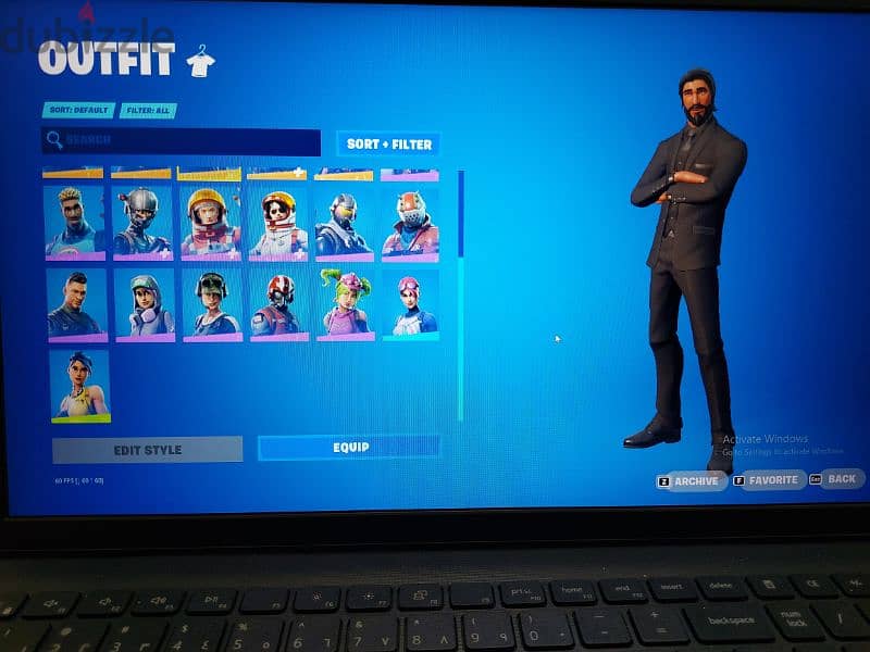 حساب فورتنايت نادر 3