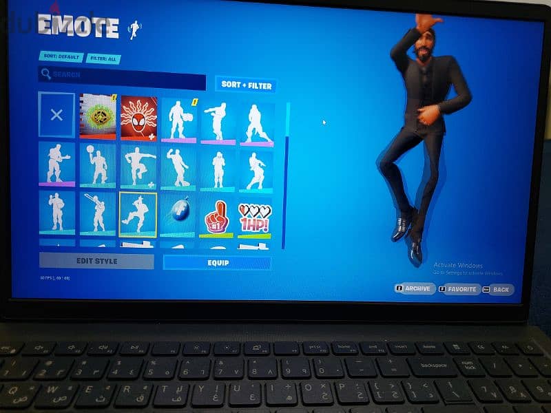 حساب فورتنايت نادر 14