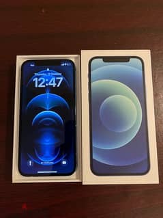iphone 12 128gb /battery 80% /blue. 0